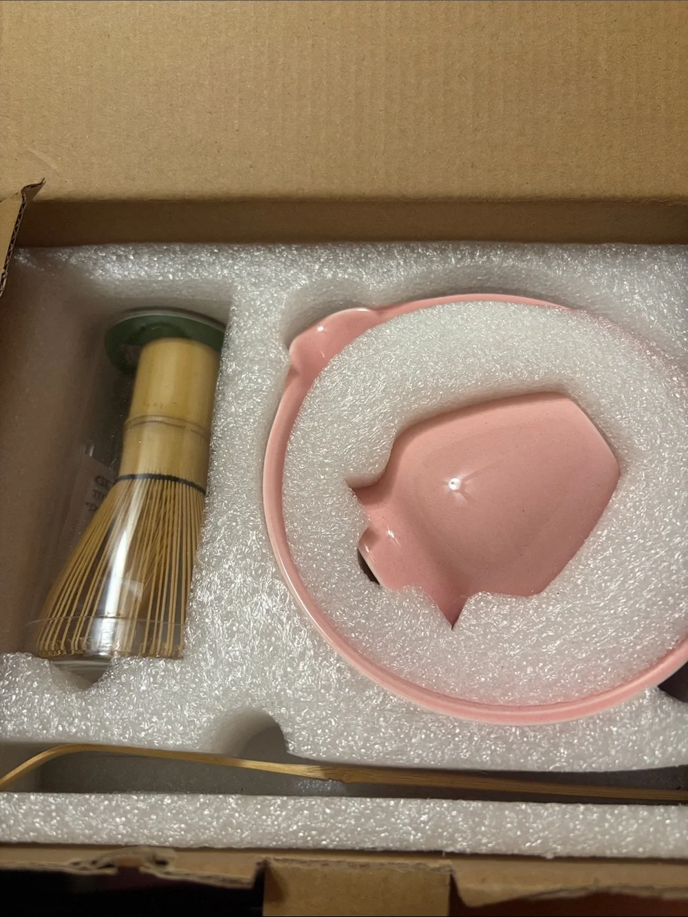 Japanese Matcha Whisk Set - Pink